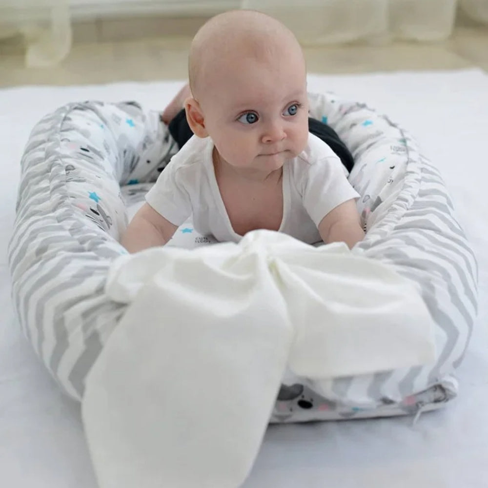 DREAMCRIB Babynest i Bomull