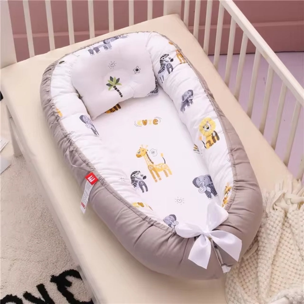 DREAMCRIB Babynest i Bomull